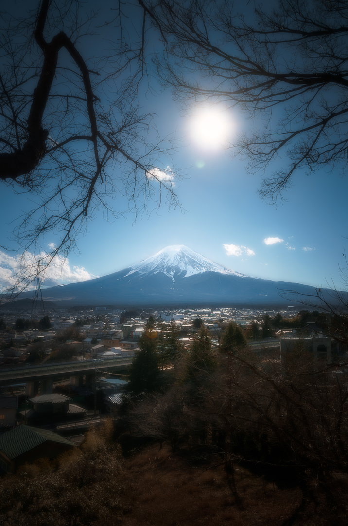 sunny mt fuji