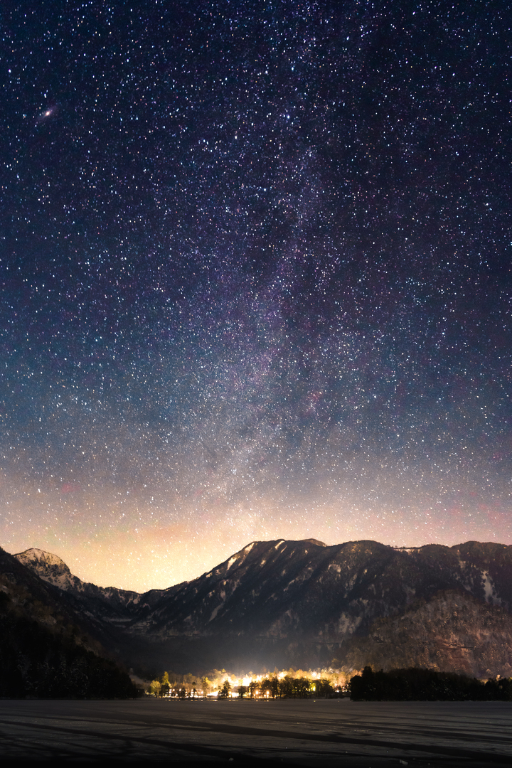 milky way over okunikko